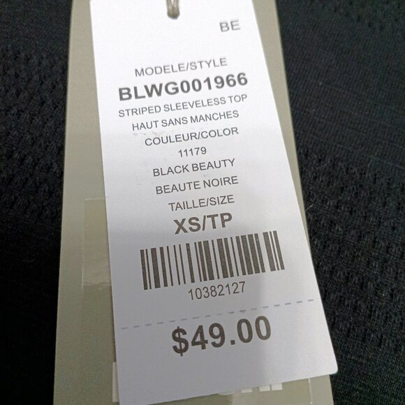 Bench Women's black tank top Size: XS/4 - Picture 7 of 10